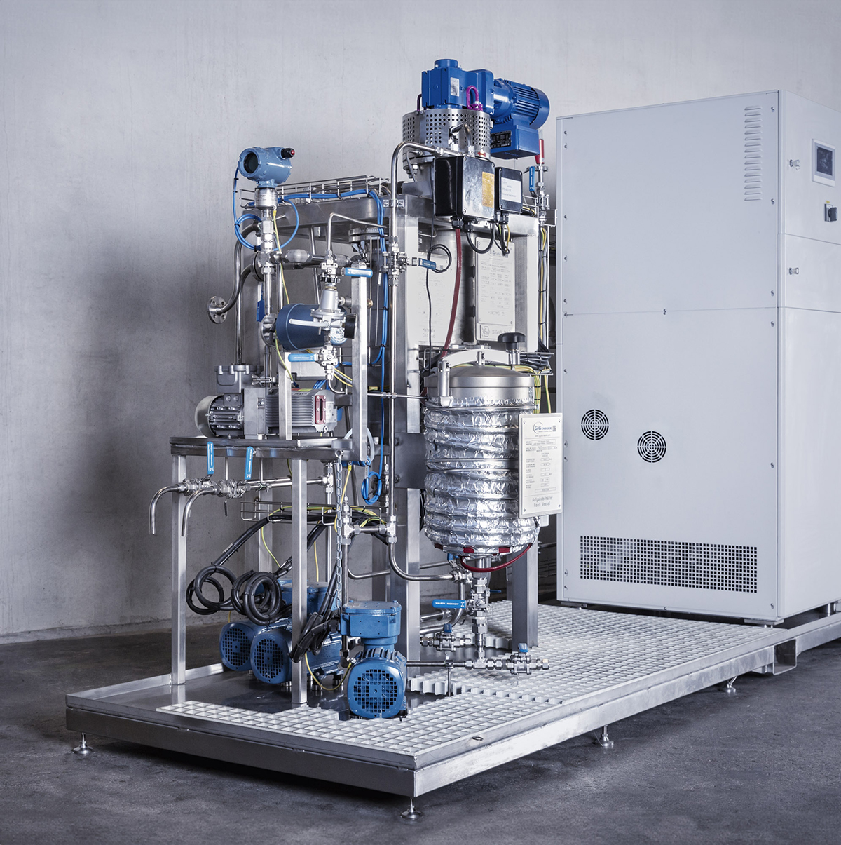 Short-path evaporation MINIPLANT