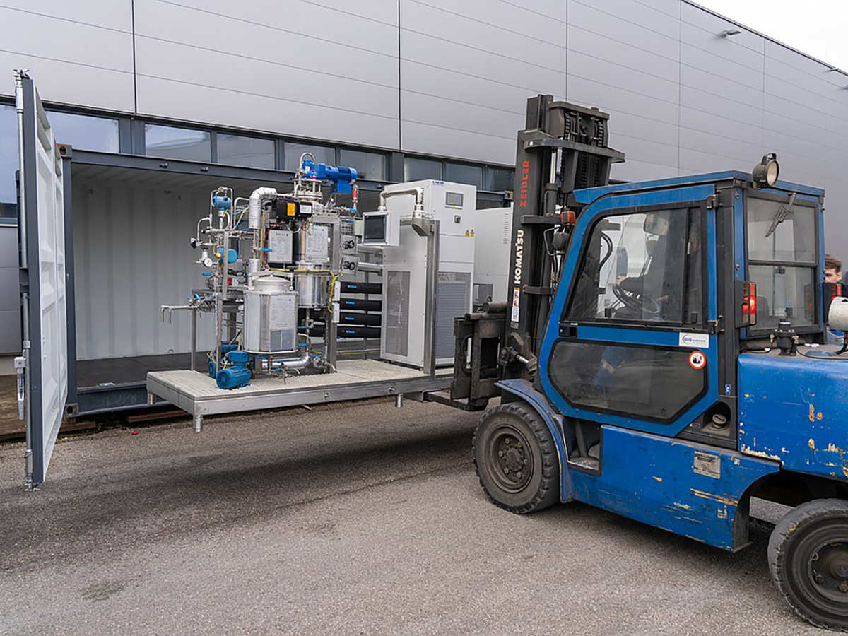 GKT short-path evaporator MINIPLANT
