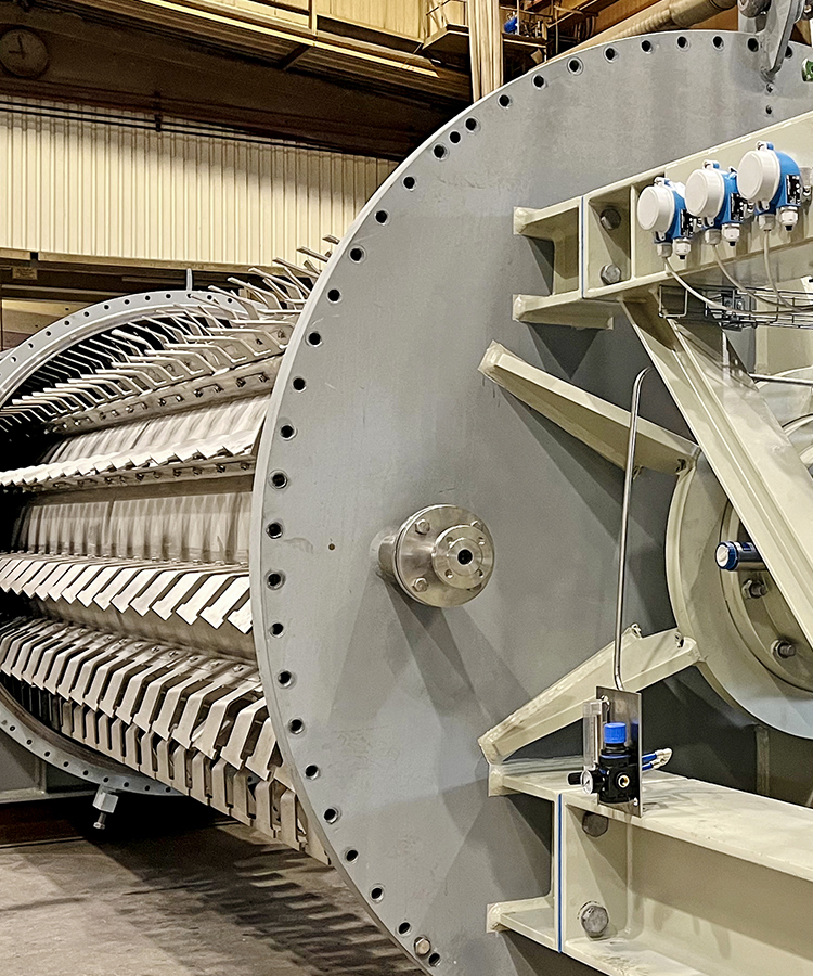 Thin-film dryer by GKT in the own workshop