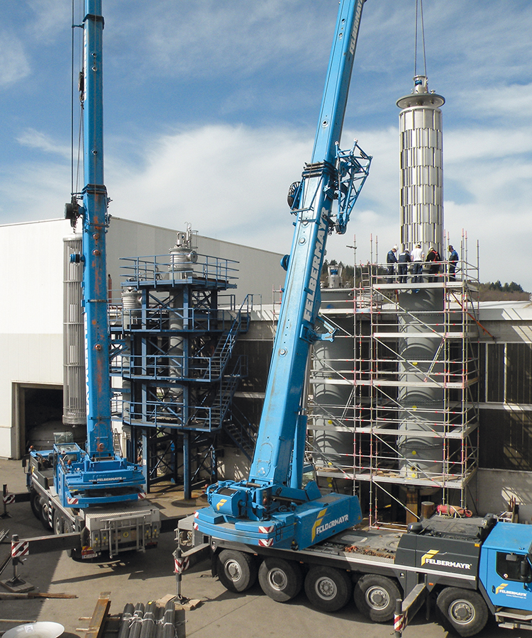 Thin-film evaporator by GKT
